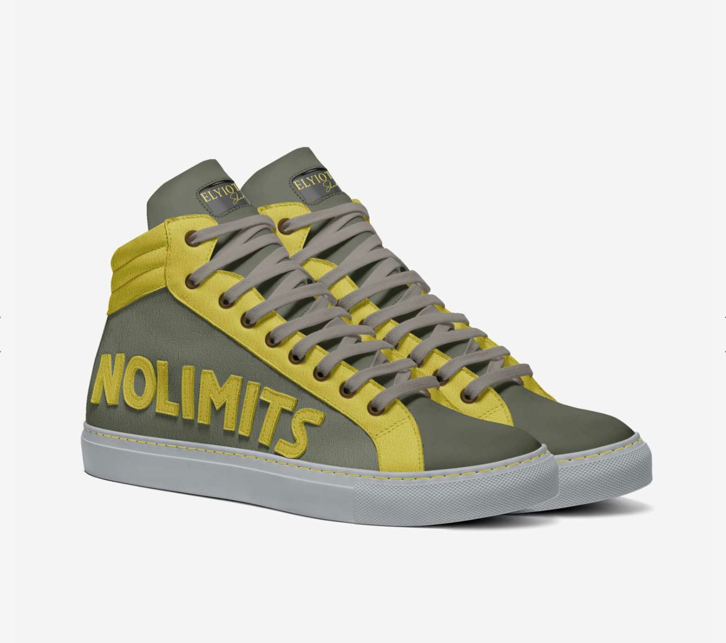 Canary Leather and Birch Suede