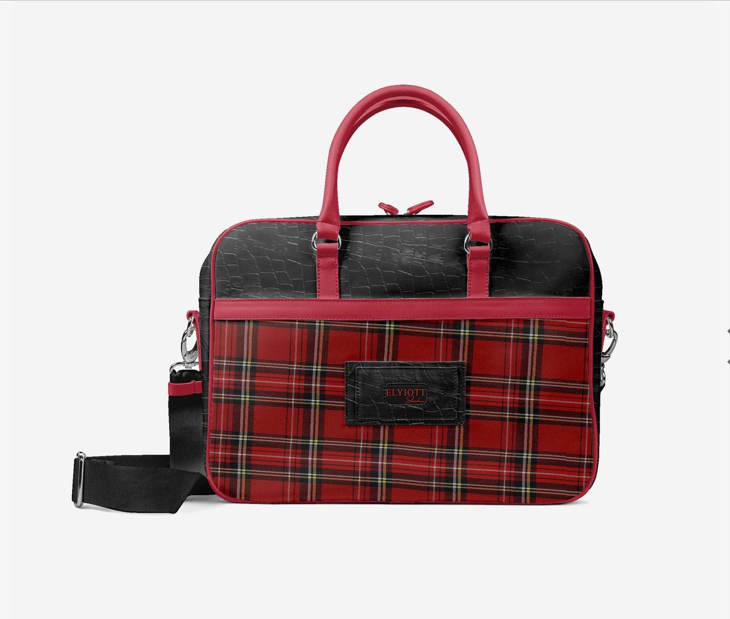 Red and Black Designer, Luxury, Urban Workbag