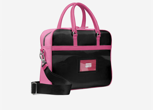 Pink and Black Designer, Luxury, Urban Workbag