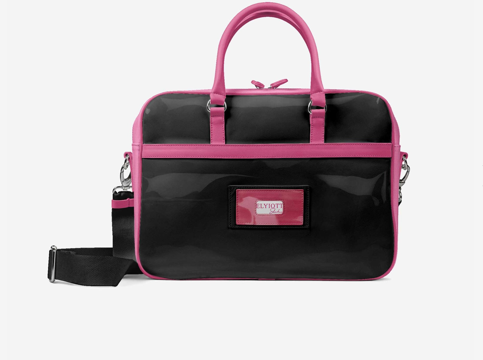 Pink and Black Designer, Luxury, Urban Workbag