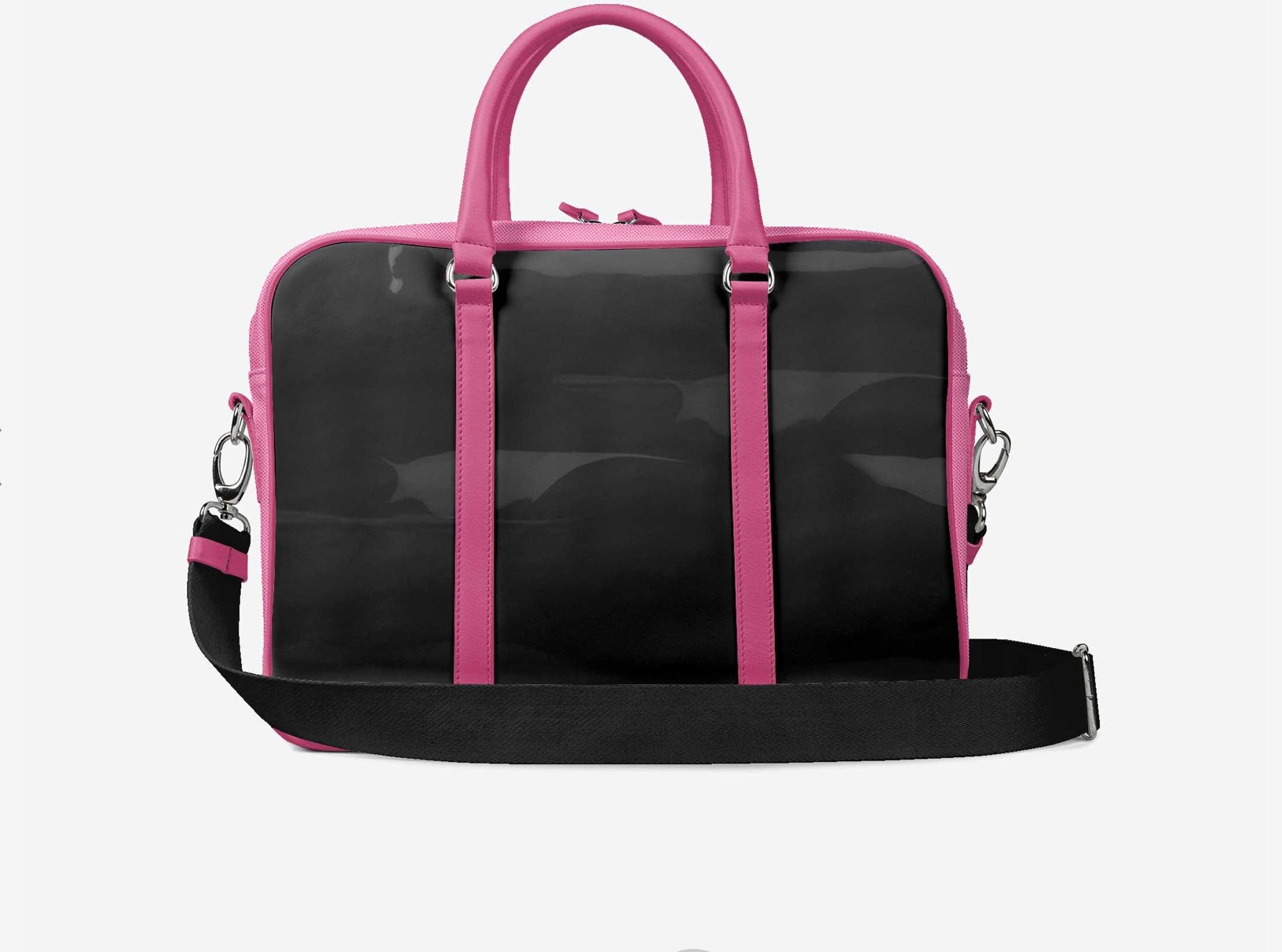 Pink and Black Designer, Luxury, Urban Workbag